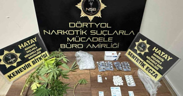 Dörtyol'da uyuşturucu operasyonu: 2 gözaltına alındı