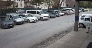 Drift Atarken Kontrolden Çıkan Araç Kaza Yaptı