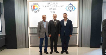 Duhok Ticaret ve Sanayi Odası ve IKBY Heyetinden ETSO'ya Ziyaret