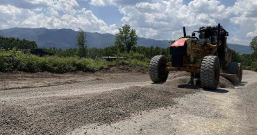 Duraklar Köyünde Ulaşım İyileştirme Çalışmaları Devam Ediyor