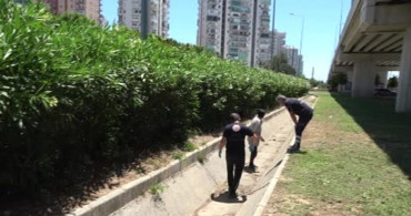 Düştü diye ihbar ettiği babasını bile ikna edemedi