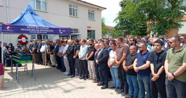 Düzce belediye başkanının şoförü erdem çakır son yolculuğuna uğurlandı