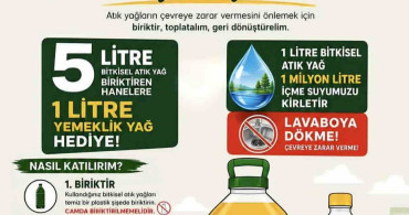 Düzce Belediyesi'nden Atık Yağ Toplama Kampanyası