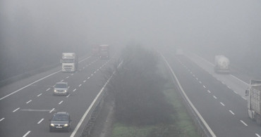 Düzce Geçişinde Sis Etkisi