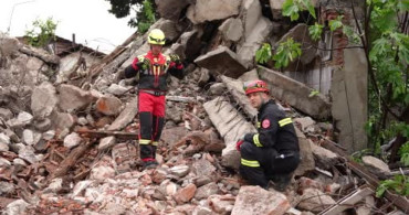 Düzce İtfaiyesi'ne Fransa'dan Arama Kurtarma Desteği