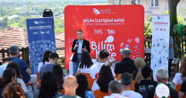 Düzce Üniversitesi'nde betonun renkli dünyası anlatıldı