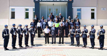 Düzce valisi makas, jandarma teşkilatının 187. kuruluş yıl dönümünü kutladı