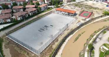 Düzce'de 19 Mayıs Spor Kampüsü Hızla Yükseliyor