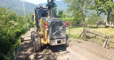 Düzce'de Bakacak Köyü İçin Sıcak Asfalt Çalışmaları Tamamlandı