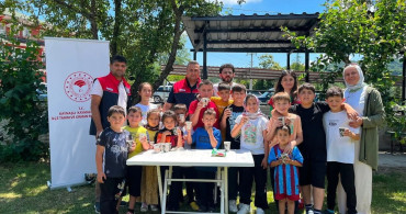 Düzce'de çocuklara tarımın önemi anlatıldı