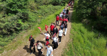 Düzce’de gençler sporla hem eğleniyor hem güçleniyor