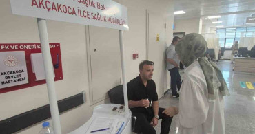 Düzce'de hareket yaşını öğren, sağlıklı yaşa etkinliği düzenlendi