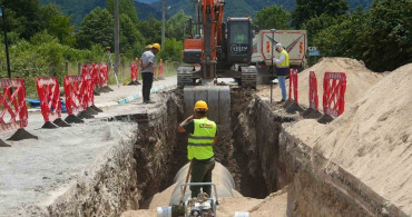 Düzce'de içme suyu projesinde 23 kilometreye ulaşıldı