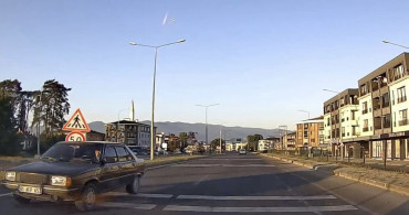 Düzce'de ters şeritten giden sürücüye 90 bin lira ceza