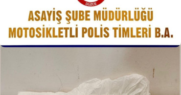 Düzce'de Yunus Ekipleri Uyuşturucu Satıcısını Yakaladı