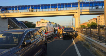 Düzce'de zincirleme kaza: 1 ölü, 1 yaralı