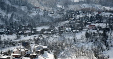 Düzce'nin Dağları Karla Kaplandı