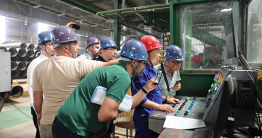 Düzce’ye 25 kilometrelik borular Mısır’dan geliyor