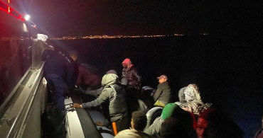 Düzensiz Göçmenler İzmir Açıklarında Yakalandı ve Kurtarıldı