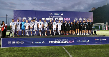 EAFF 2025 Ampute Futbol Uluslar A Ligi'nde Polonya Şampiyonluk Kupasını Aldı
