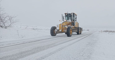 Edirne İl Özel İdaresi Kış Koşullarında Hızla Mücadele Ediyor