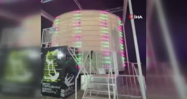 Edirne Lunapark Kazasında Düşme Anları Kaydedildi