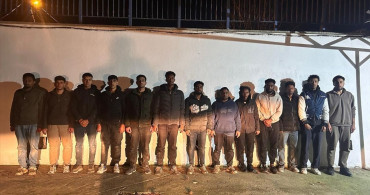 Edirne ve Kırklareli'nde 16 Düzensiz Göçmen Yakalandı