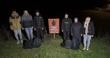 Edirne ve Kırklareli'nde Düzensiz Göçmen Yakalamaları