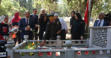 Edirne’de 15 Temmuz demokrasi ve milli birlik günü’nde şehit kabirleri ziyaret edildi