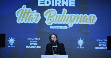 Edirne'de İftar Programında Kutlu Mesajlar