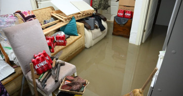 Edirne'de Kuvvetli Sağanak Yağış Etkisini Sürdürüyor