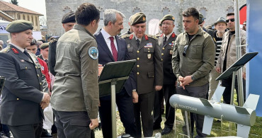 Edirne'de Mini Savunma Fuarı Yoğun İlgiyle Gerçekleşti