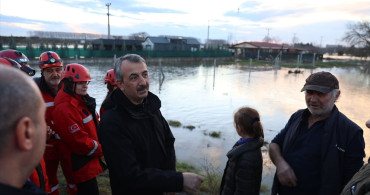 Edirne'de Nehirlerde Debi Artışı Taşkın Riski Oluşturmuyor