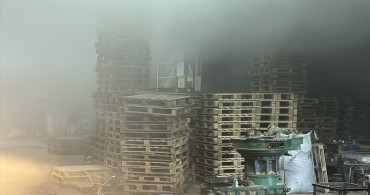Edirne'de Palet Fabrikasında Yangın Kontrol Altına Alındı