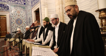 Edirne'de Ramazan Etkinlikleri: Selimiye Camisi'nde Mi'raciye Okunuyor