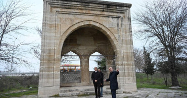 Edirne'de Seferşah Köprüsü Kalıntıları Gün Yüzüne Çıkıyor
