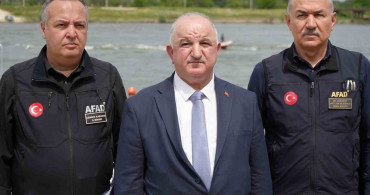 Edirne'de Sel ve Taşkın Tatbikatı Gerçekleştirildi