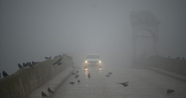 Edirne'de Sis Etkisi: Görüş Mesafesi 40 Metreye Düşüyor