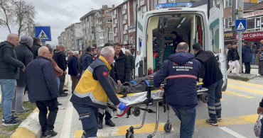 Edirne'de Yaya Geçidinde Trafik Kazası
