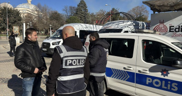 Edirne'de Yılbaşı Öncesi Asayiş Denetimi