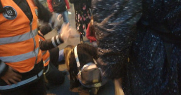 Edirnekapı’da Metrobüs Yolcuya Çarptı