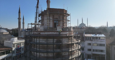 Edirne'nin Tarihi Makedon Kulesi Restorasyonu Tamamlandı