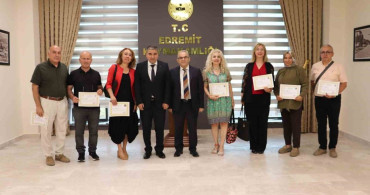 EESKEP kapsamında görev alan eğitimciler başarı belgesi ile ödüllendirildi