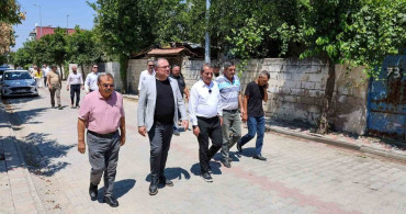 Efeler Belediyesi umurlu’daki 10 bin metrekarelik yola parke taşı döşeyecek