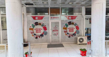 Efeler Belediyesi'nden Sosyal Destek Giyim Noktası