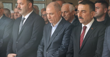 Efkan Ala'nın Eniştesi Faik Gürdal Kukul Son Yolculuğuna Uğurlandı