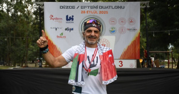 Efteni Duatlonu Düzce'de Gerçekleşti