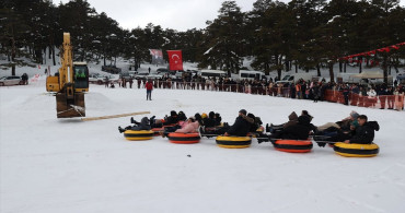 Eğriçimen Yaylası'nda Kış Festivali Coşkusu