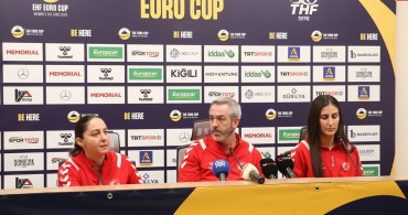 EHF Avrupa Kupası'nda Türkiye-Çekya Maçı Öncesi Görüşler