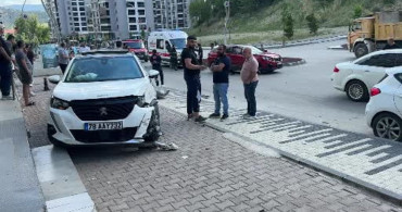 Ehliyetsiz sürücünün neden olduğu kazada anne ve kızı yaralandı